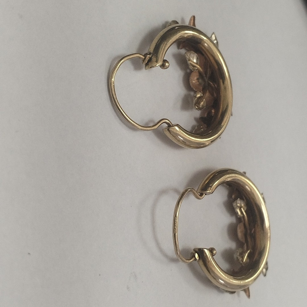 ARRACADAS PAR ORO 10 K 4,00 GRMS (SEMINUEVO)