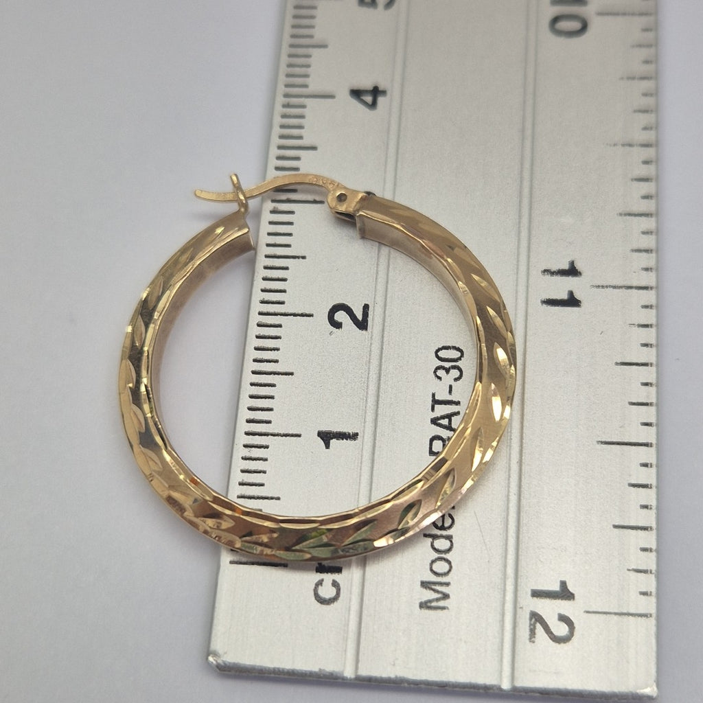 ARRACADAS PAR ORO 14 K 3,70 GRMS (SEMINUEVO)