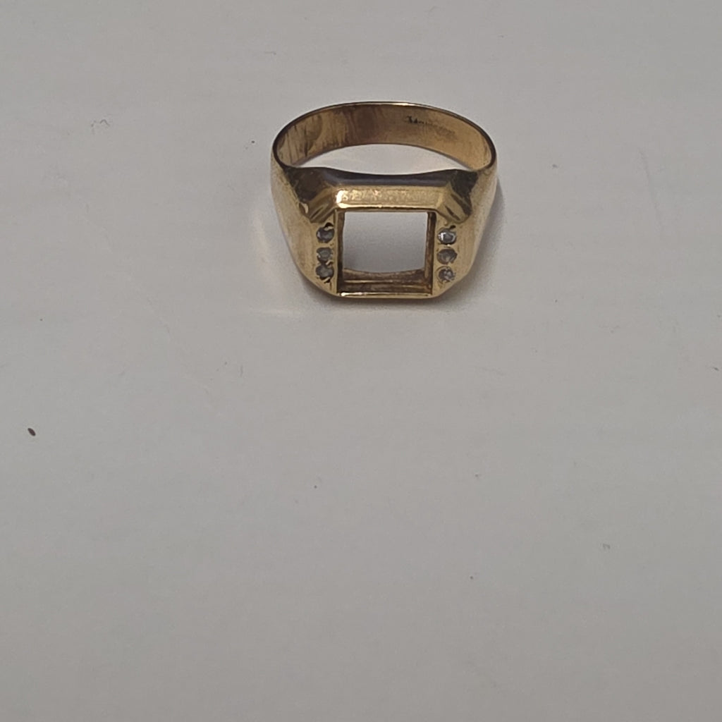 ANILLO ORO 10 K 5.3 GRMS (SEMINUEVO)