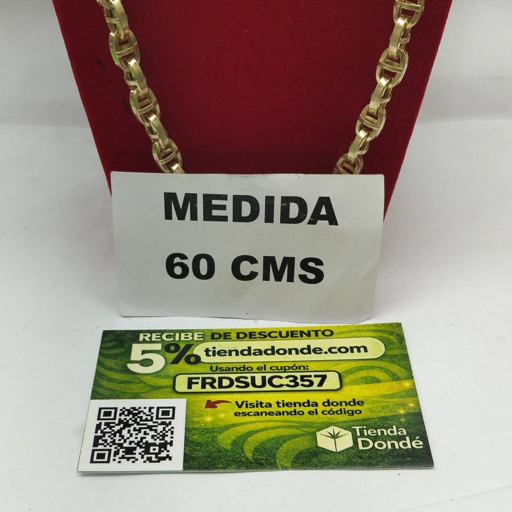CADENA ORO 14 K 30.4 GRMS (SEMINUEVO)