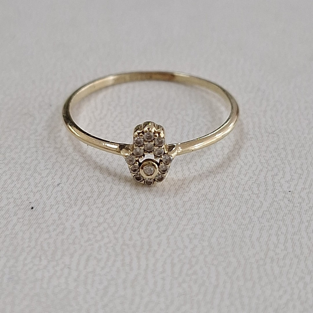 ANILLO ORO 10 K 0.8 GRMS (SEMINUEVO)