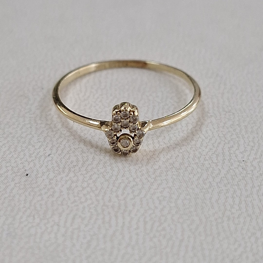 ANILLO ORO 10 K 0.8 GRMS (SEMINUEVO)