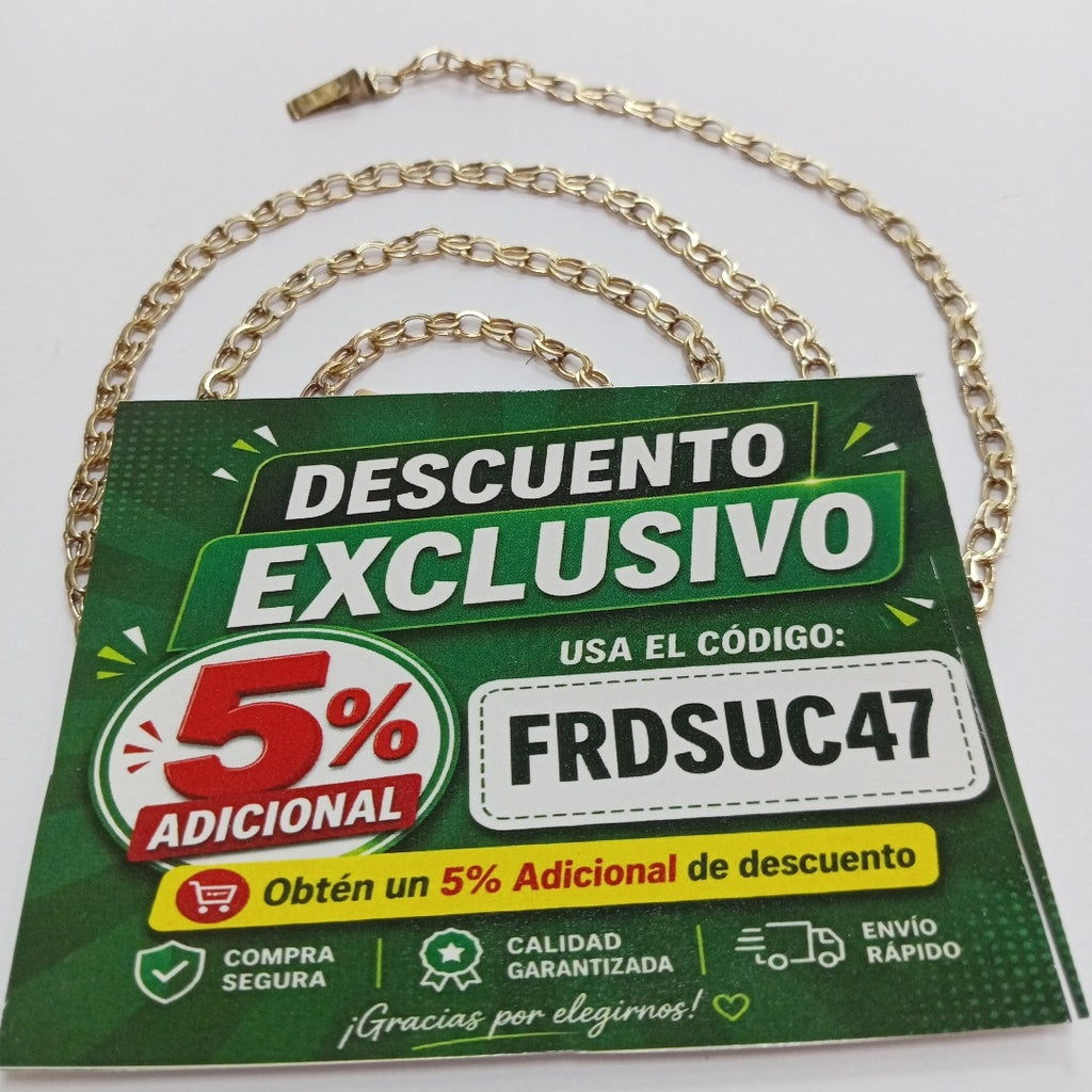 CADENA ORO 8 K 14.4 GRMS (SEMINUEVO)