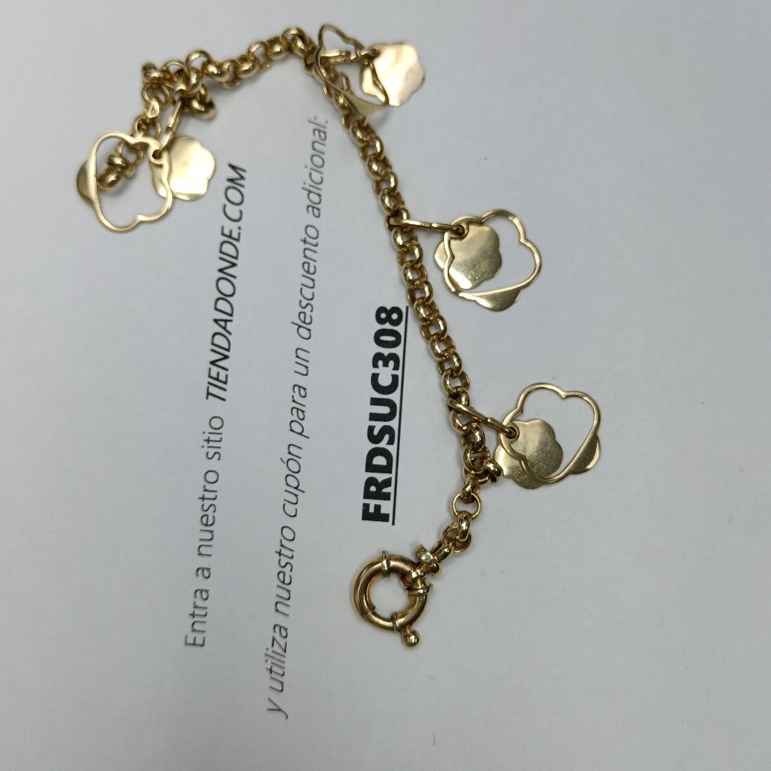 PULSERA ORO 14 K 14,00 GRMS (SEMINUEVO)
