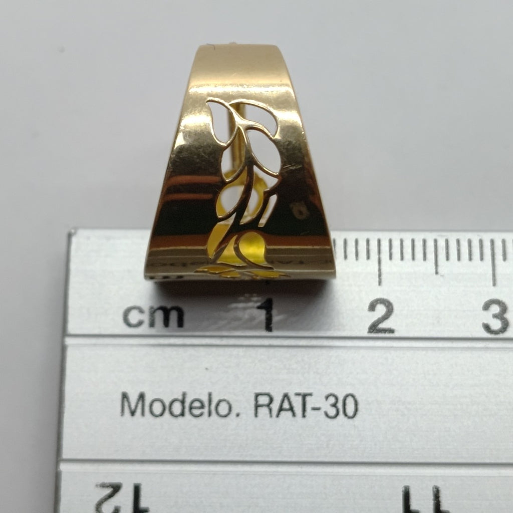ARETES PAR ORO 14 K 6.4 GRMS (SEMINUEVO)