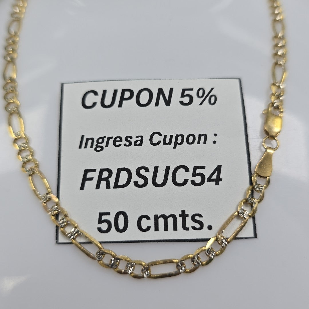 CADENA ORO 14 K 11 GRMS (SEMINUEVO)