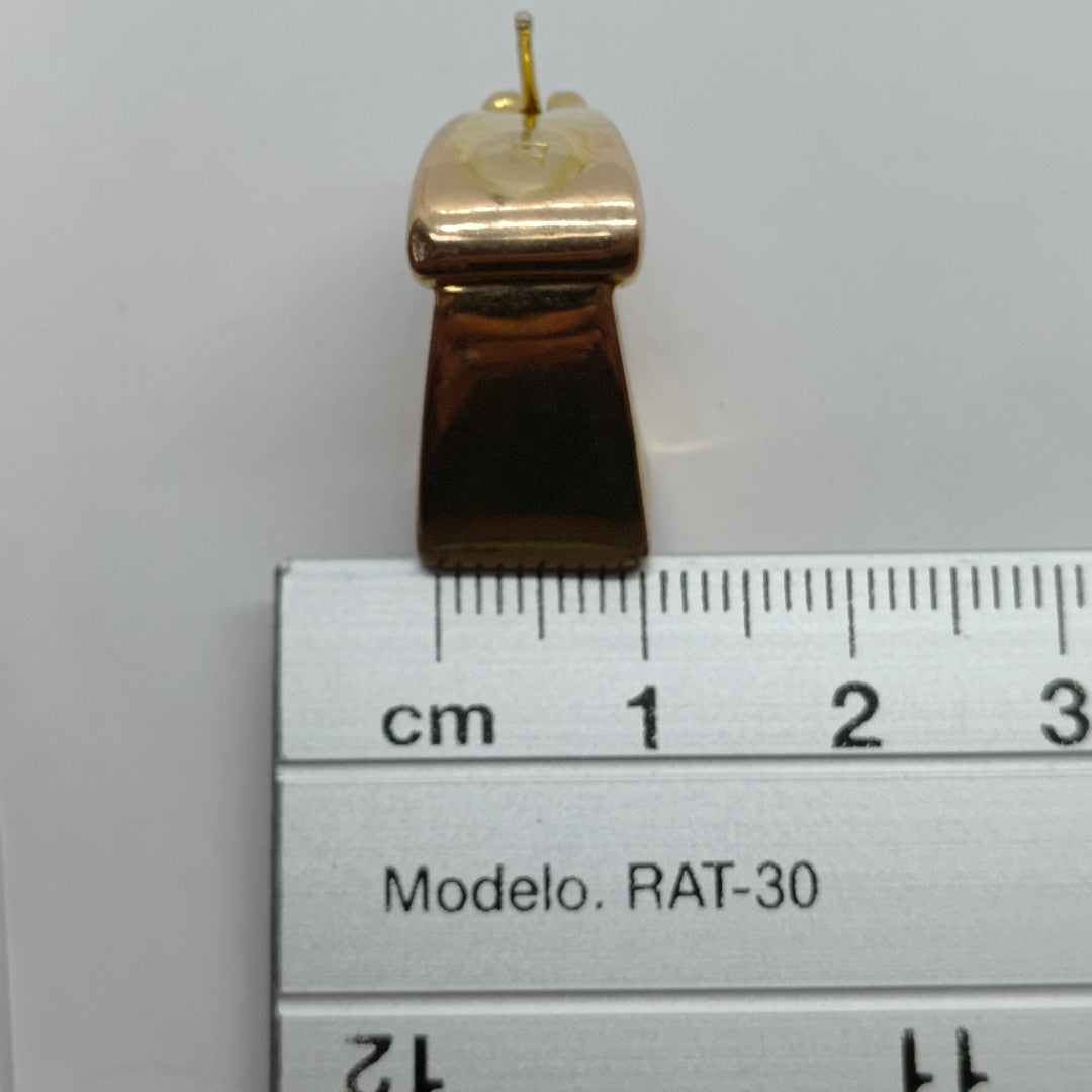 ARRACADAS PAR ORO 14 K 5.9 GRMS (SEMINUEVO)