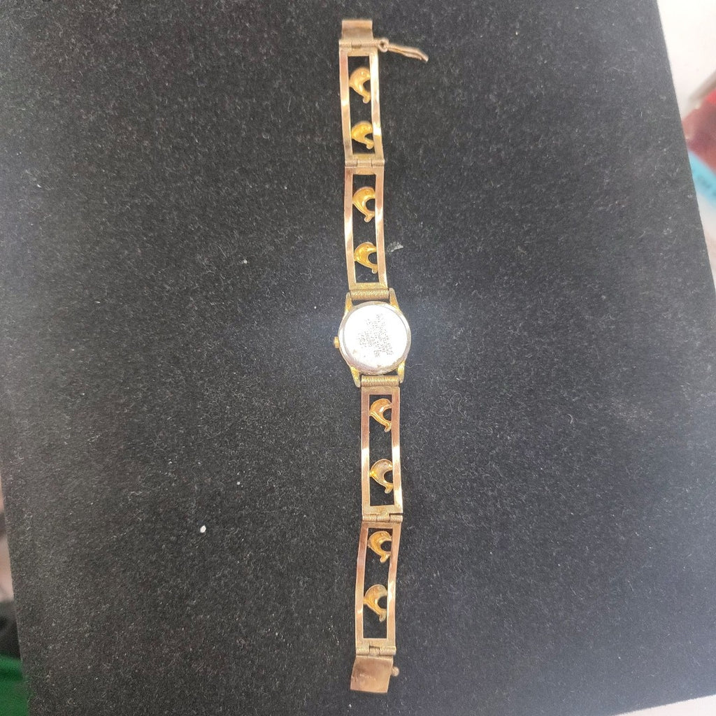 RELOJ CAJA ACERO PULSO ORO ORO 8 K 17,90 GRMS (SEMINUEVO)