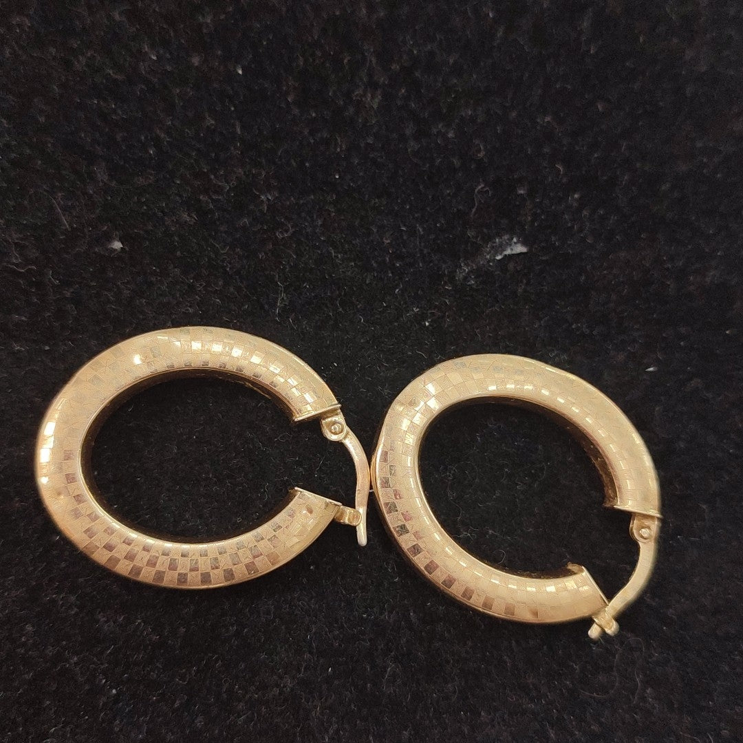 ARRACADAS PAR ORO 14 K 4,90 GRMS (SEMINUEVO)