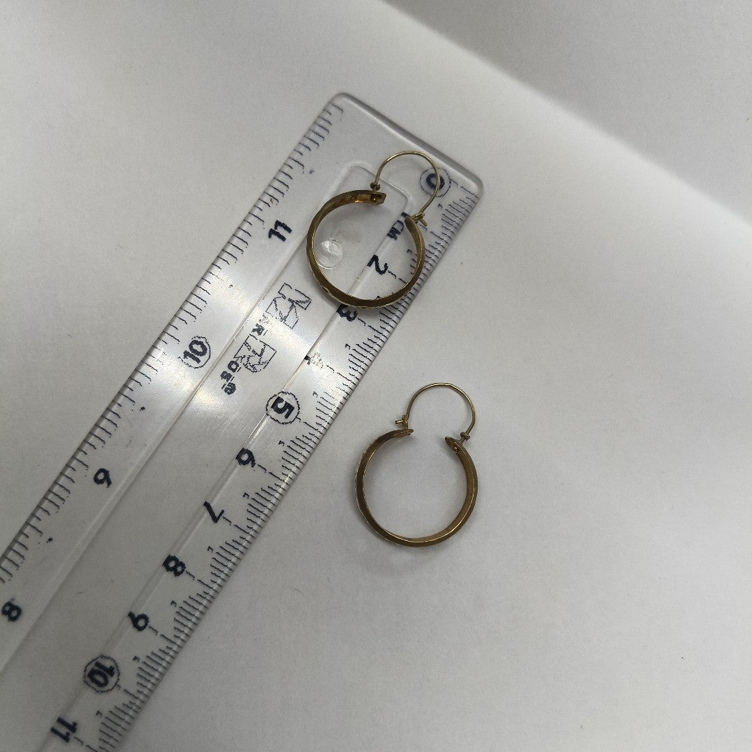 ARRACADAS PAR ORO 8 K 2,10 GRMS (SEMINUEVO)