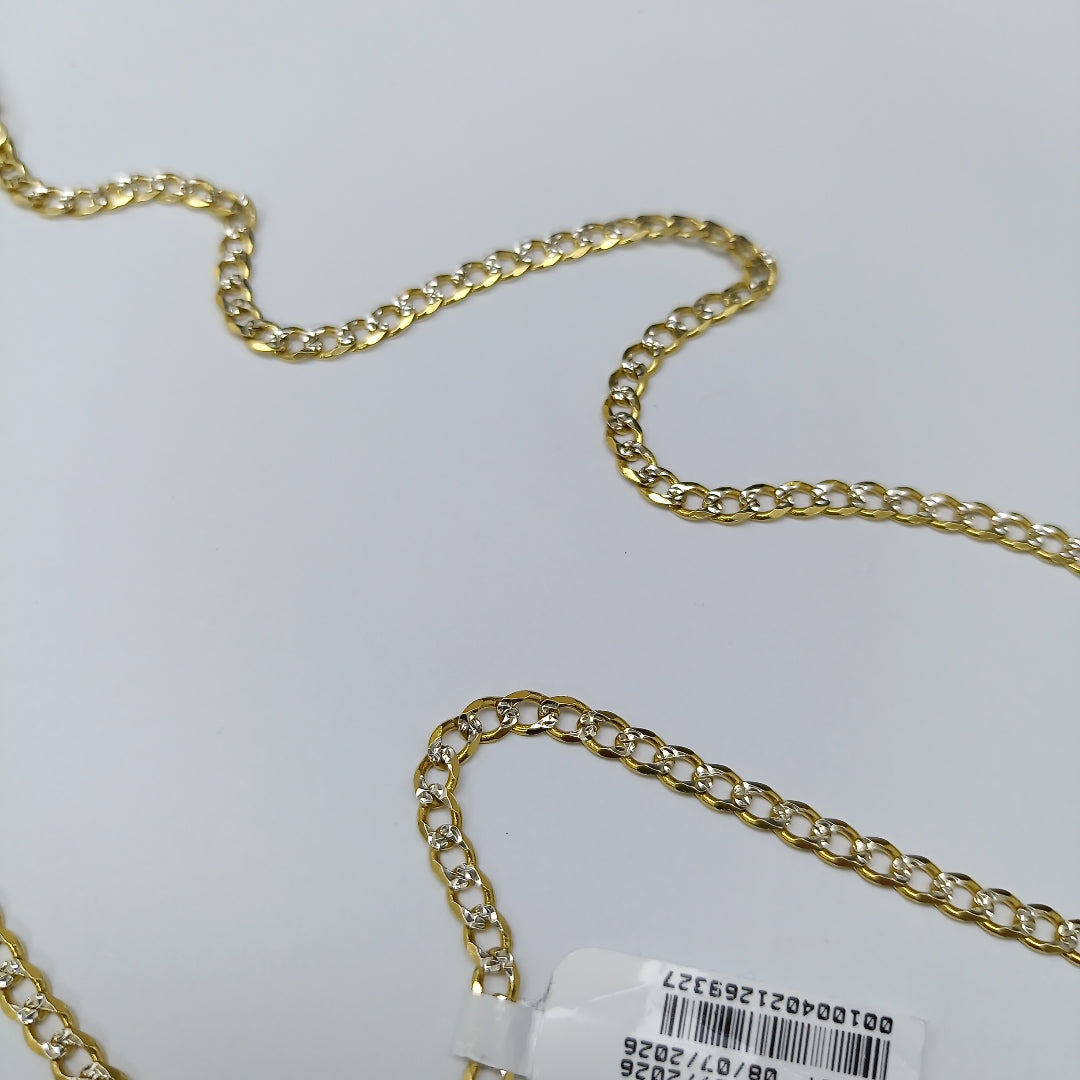 CADENA ORO, RODIADO 10 K 14.7 GRMS (SEMINUEVO)
