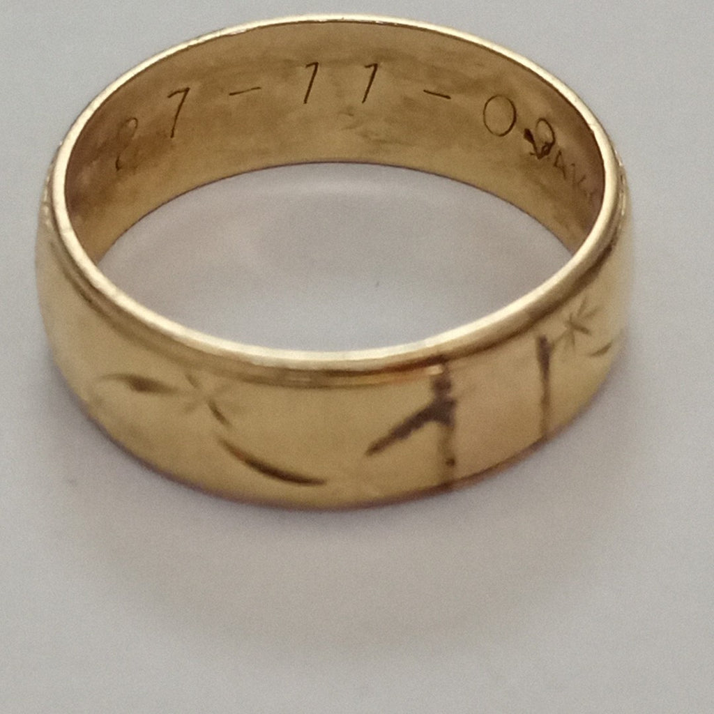 ARGOLLA ORO 14 K 2.9 GRMS (SEMINUEVO)