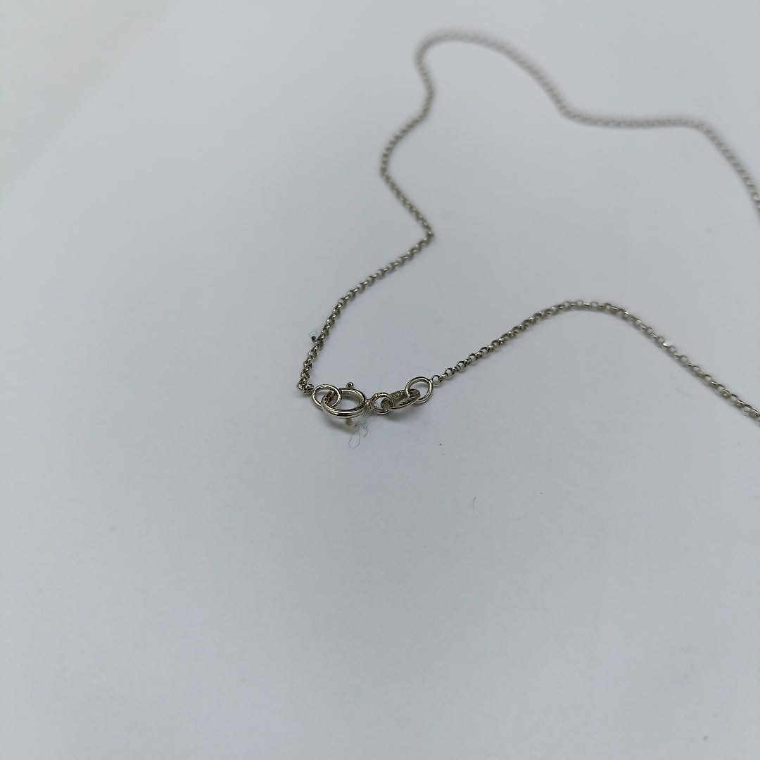 CADENA ORO BLANCO 14 K 1.5 GRMS (SEMINUEVO)
