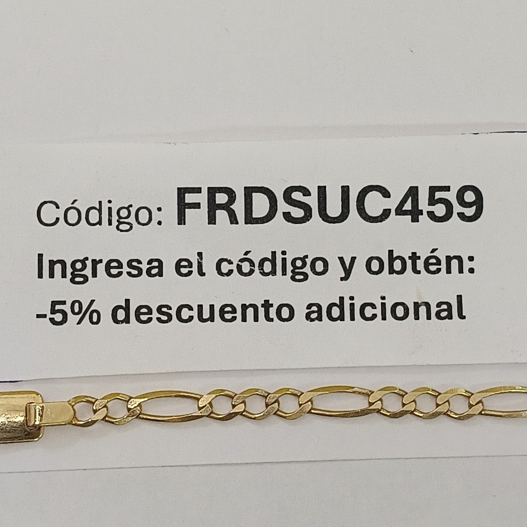 ESCLAVAS NIÑO ORO 14K 3.2 (NUEVO)