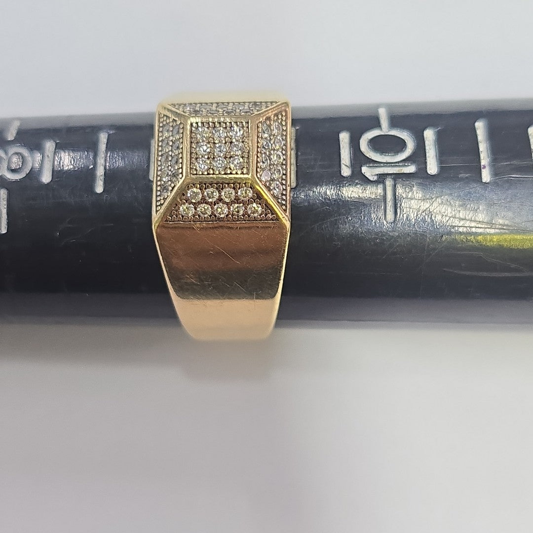 ANILLO ORO 14 K 5.3 GRMS (SEMINUEVO)