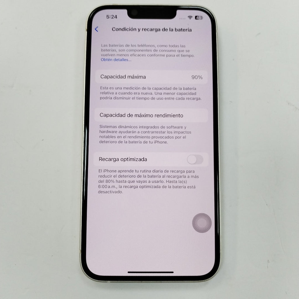 CELULAR APPLE IPHONE 14 A2881 128 GB 6 GB RAM (SEMINUEVO)