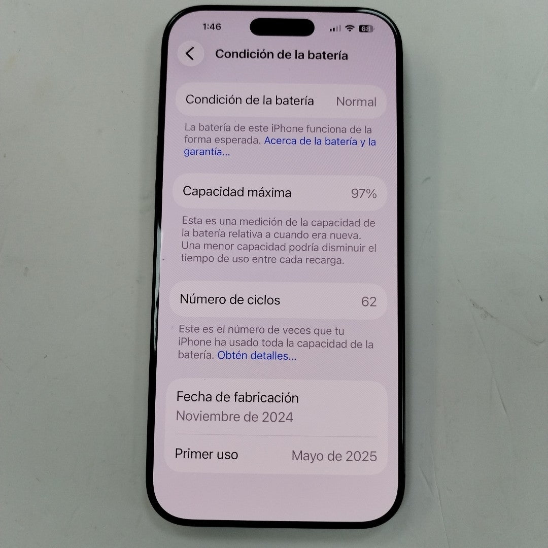 CELULAR APPLE IPHONE 16 PRO MAX A3295 (2024) 512 GB 8 GB RAM
