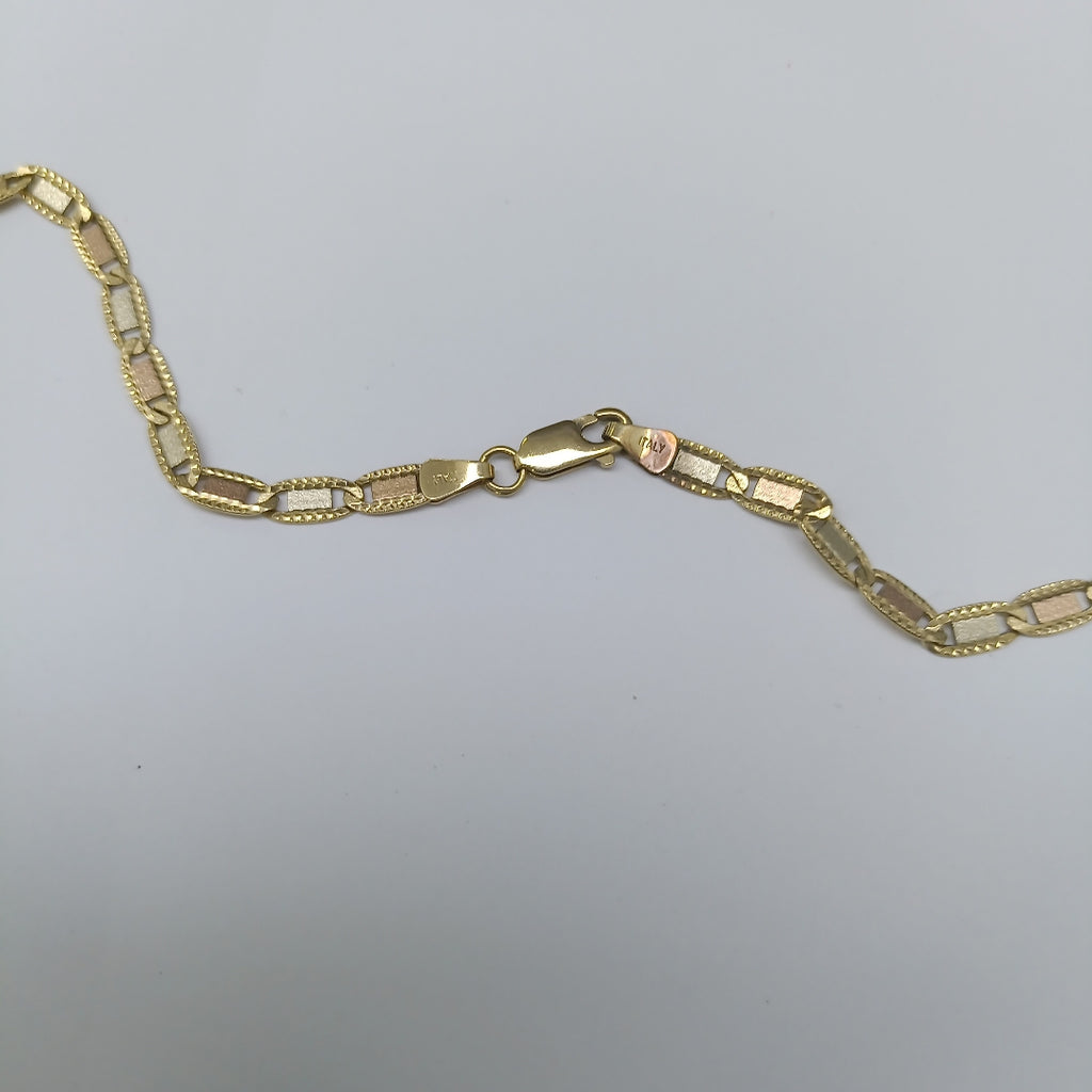 CADENA ORO COMBINADO 10 K 15,50 GRMS (SEMINUEVO)