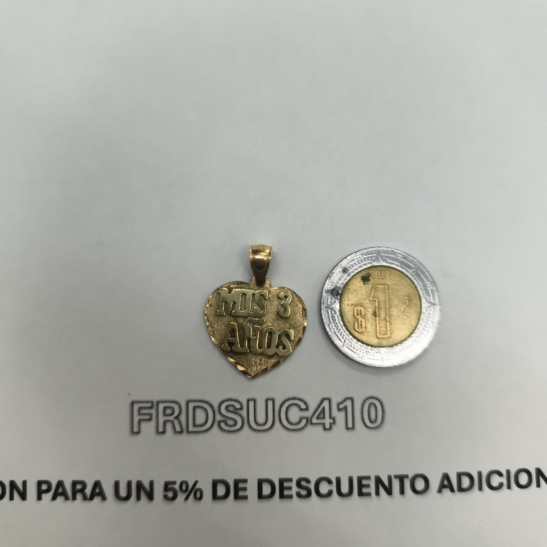 DIJE ORO 10 K 2.8 GRMS (SEMINUEVO)