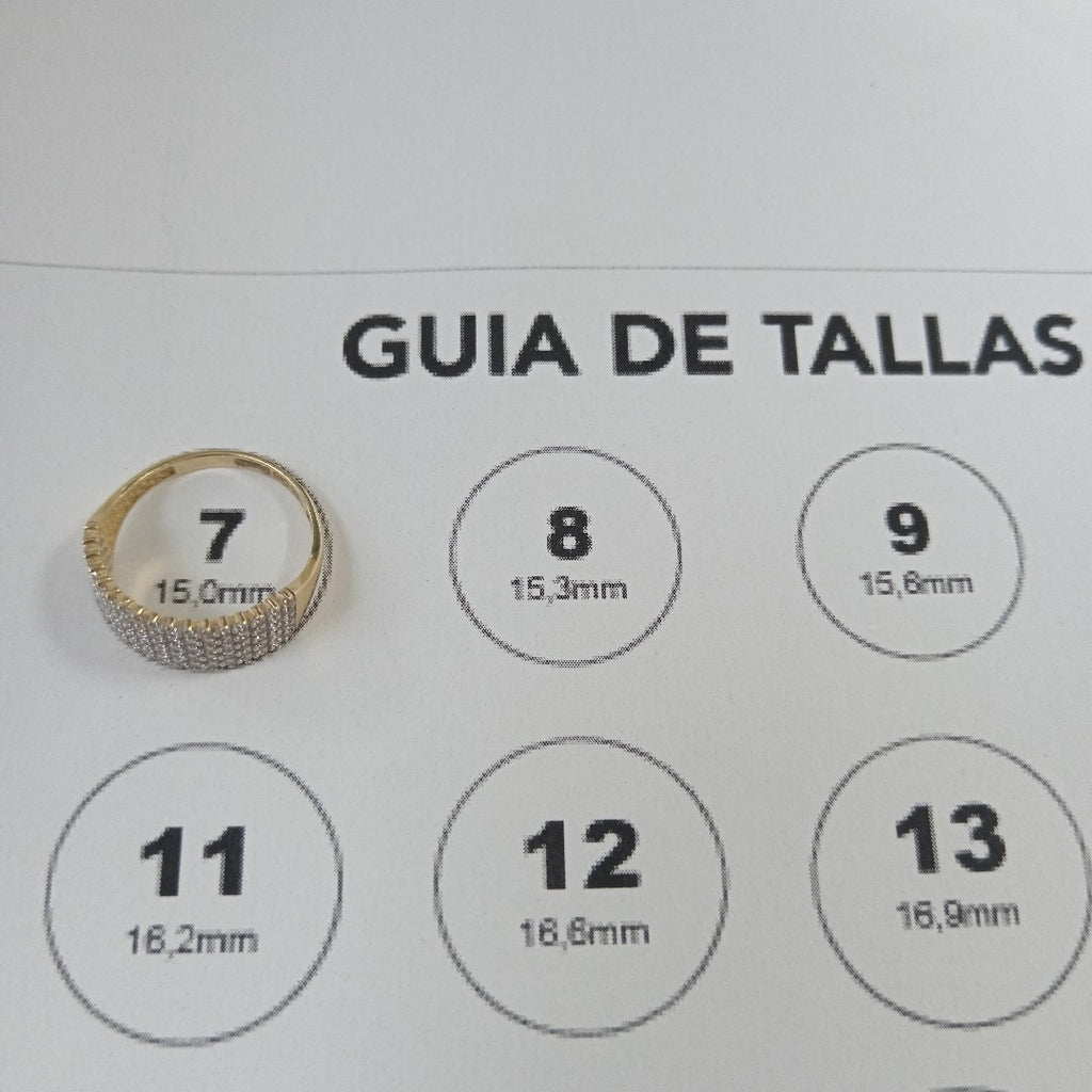 ANILLOS DAMA ORO 14K 2.4 (NUEVO)