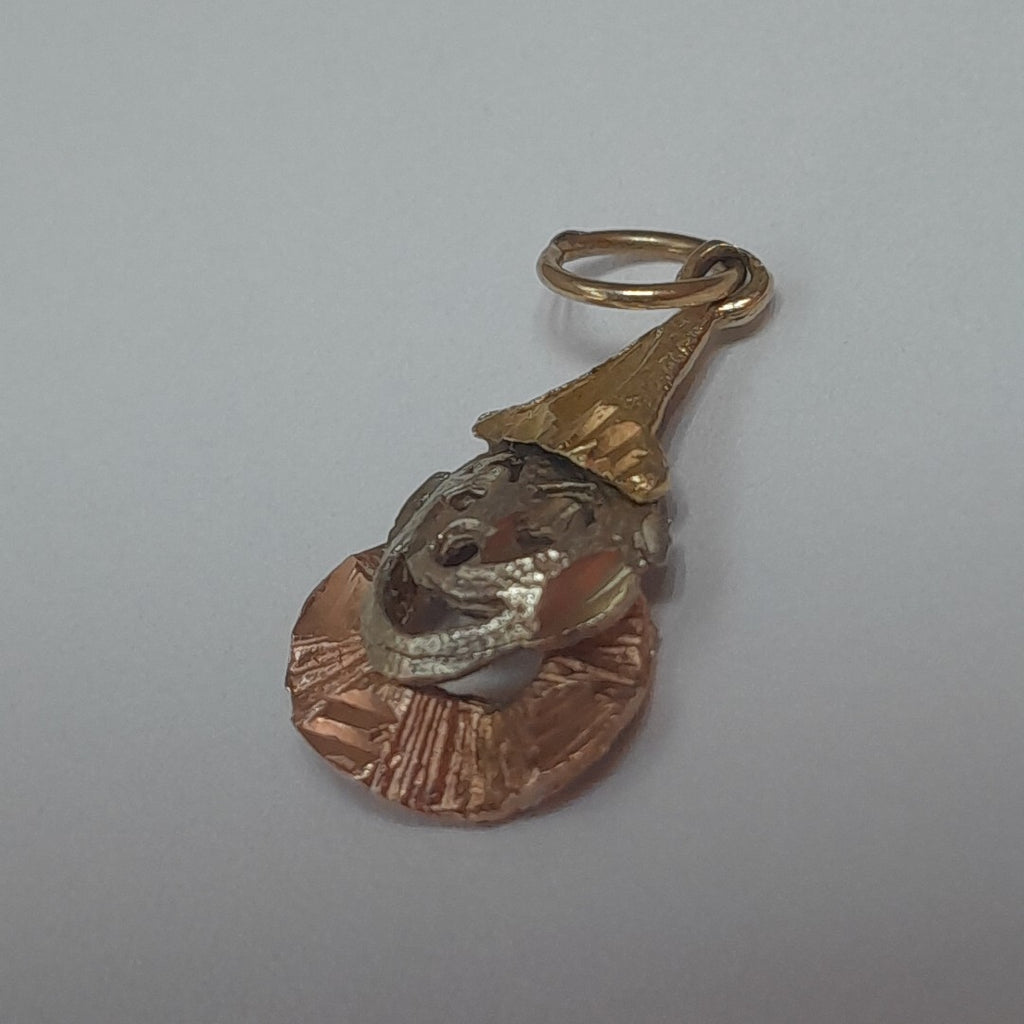 DIJE ORO COMBINADO 10 K 1,20 GRMS (SEMINUEVO)