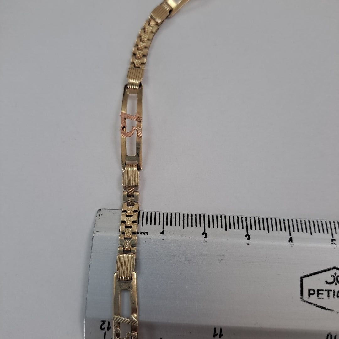 PULSERA ORO 10 K 4.9 GRMS (SEMINUEVO)