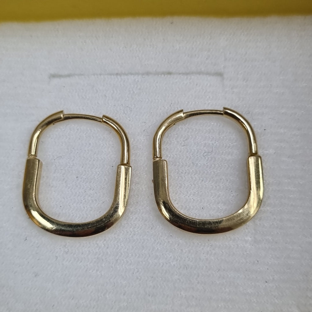 ARRACADAS PAR ORO 14 K 5.6 GRMS (SEMINUEVO)