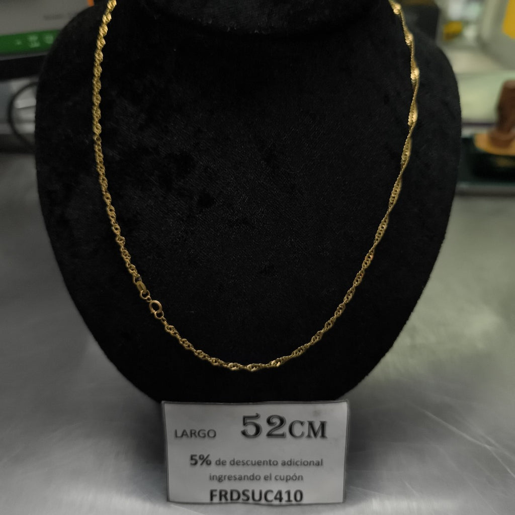 CADENA ORO 10 K 4 GRMS (SEMINUEVO)