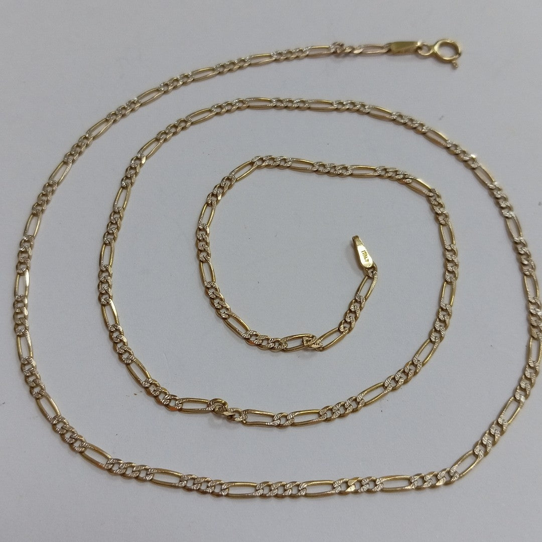 CADENA ORO 14 K 4.5 GRMS (SEMINUEVO)