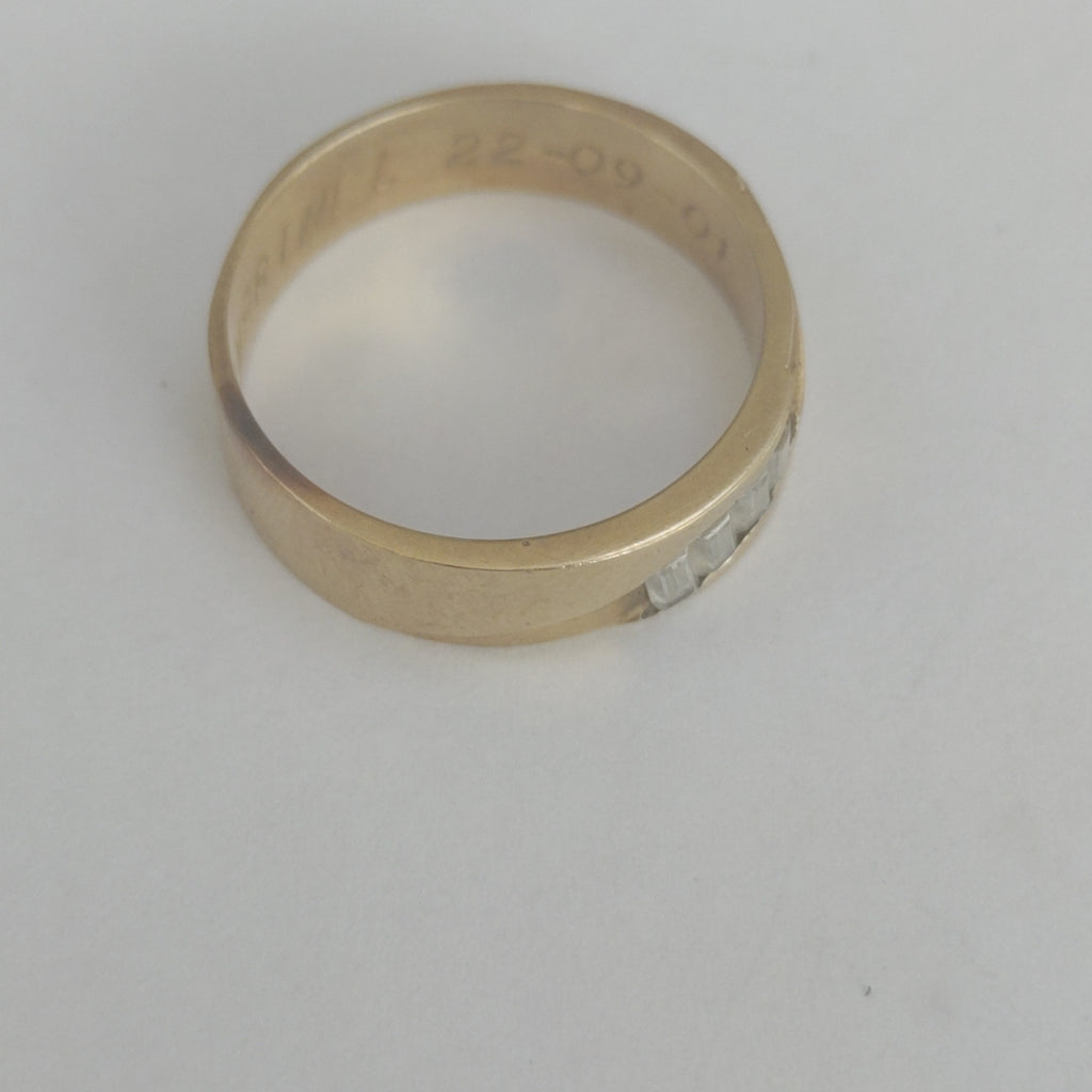 ANILLO ORO 14 K 5.5 GRMS (SEMINUEVO)