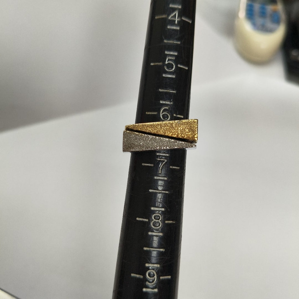 ANILLITO ORO, ORO COMBINADO 14 K 7.8 GRMS (SEMINUEVO)