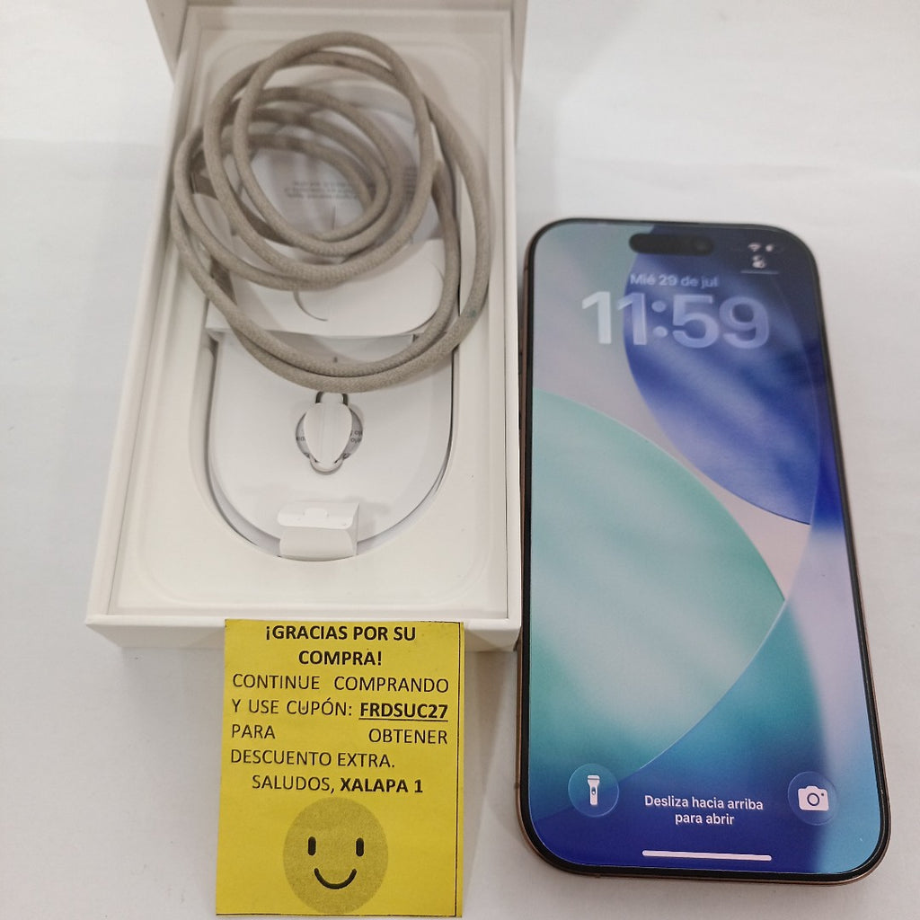 CELULAR APPLE IPHONE 16 PRO A3292 (2024) 512 GB 8 GB RAM (SEMINUEVO)
