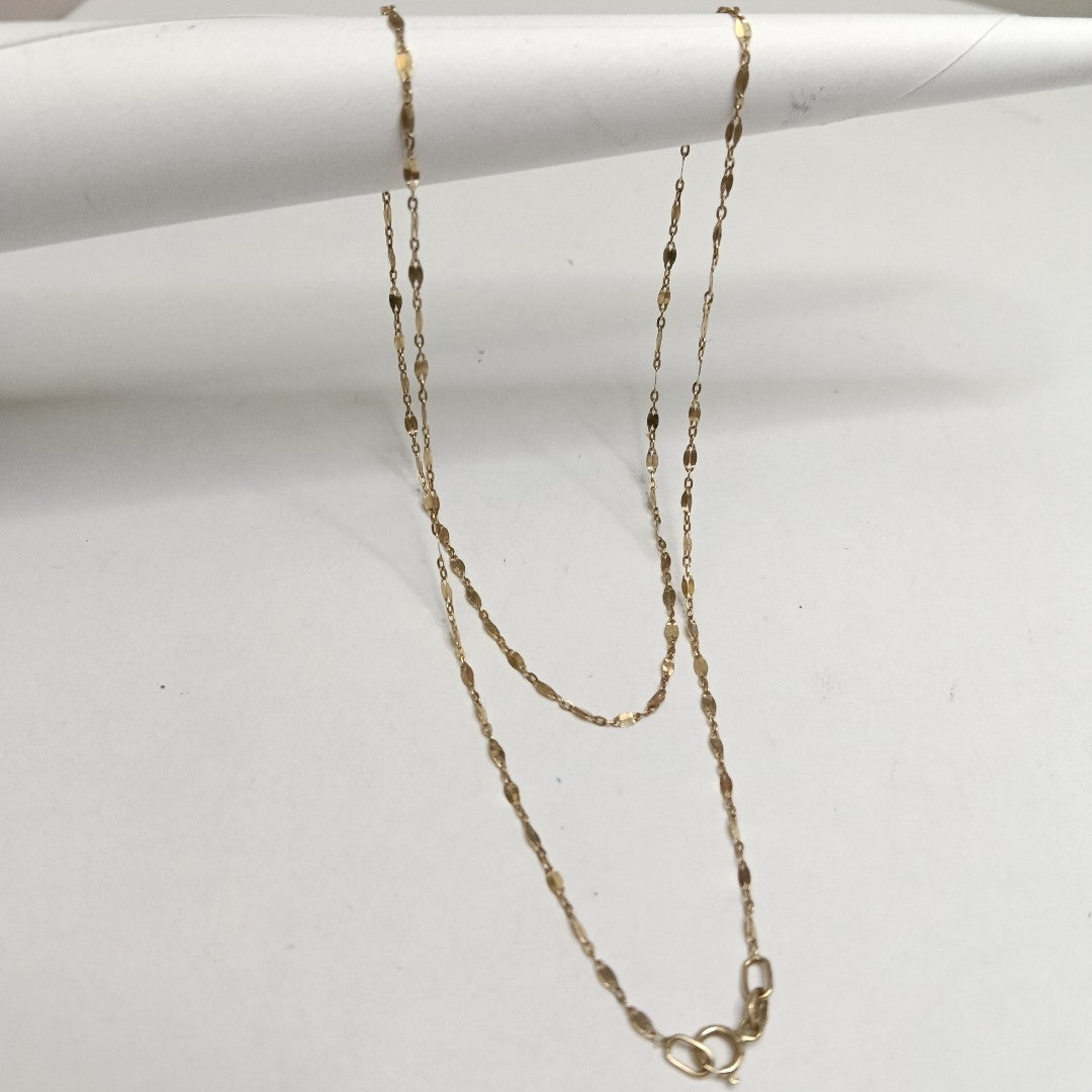 CADENA ORO 10 K 0.8 GRMS (SEMINUEVO)