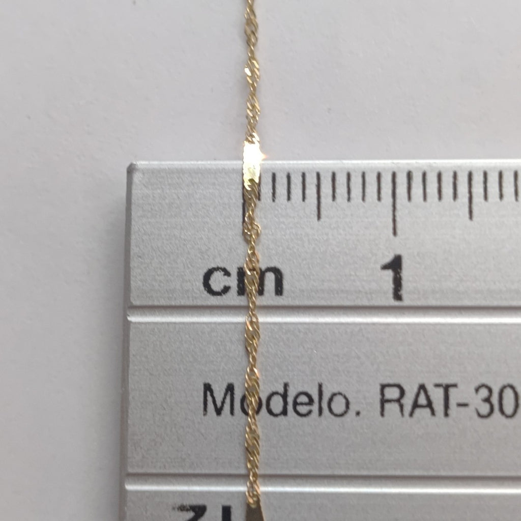 CADENA ORO 14 K 0.9 GRMS (SEMINUEVO)