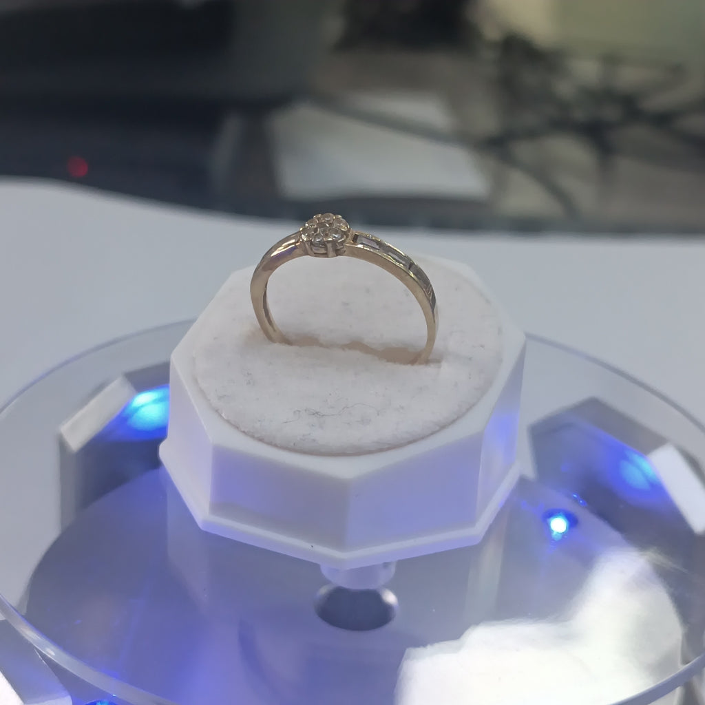 ANILLO ORO 10 K 1,60 GRMS (SEMINUEVO)