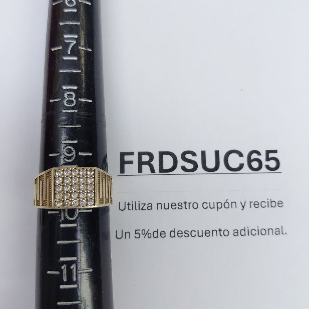 ANILLO ORO 10 K 5.1 GRMS (SEMINUEVO)