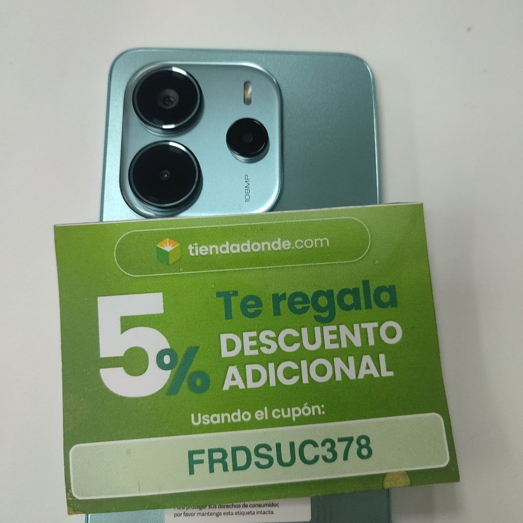 CELULAR XIAOMI REDMI NOTE 14 24117RN76L (2025) 256 GB 8 GB RAM (SEMINUEVO)