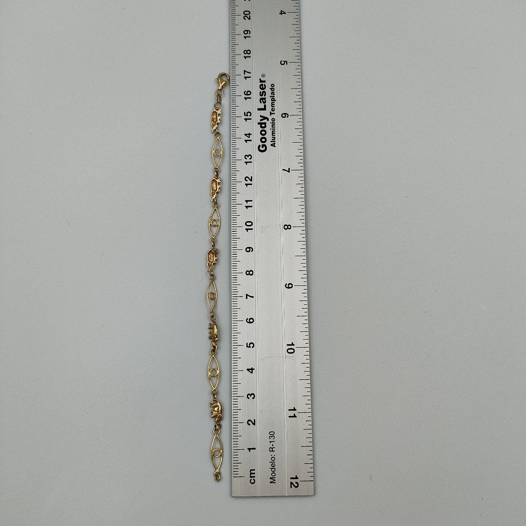 PULSERA ORO 14 K 3.9 GRMS (SEMINUEVO)