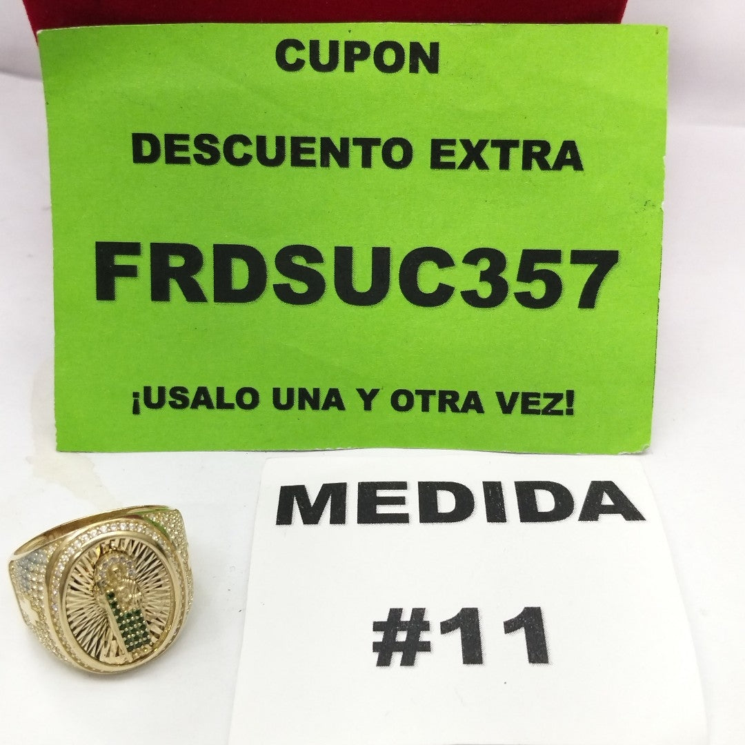 ANILLO ORO 10 K 7.2 GRMS (SEMINUEVO)