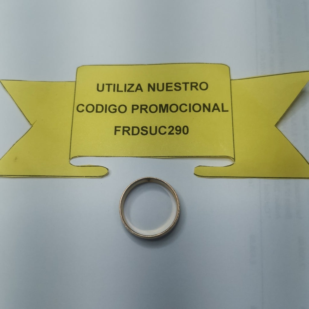 ARGOLLA ORO COMBINADO 10 K 2.6 GRMS (SEMINUEVO)