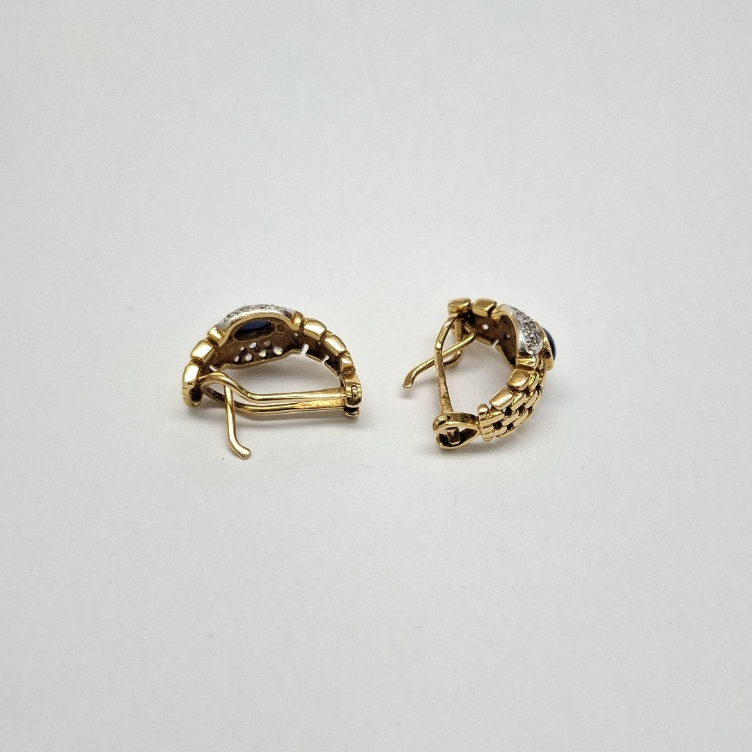 ARETES PAR ORO 14 K 7.6 GRMS (SEMINUEVO)