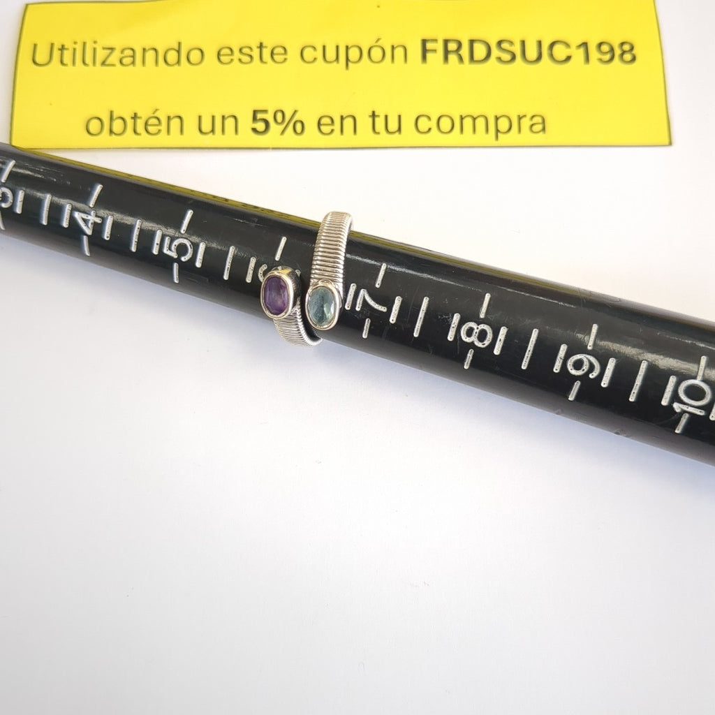 ANILLITO ORO BLANCO 14 K 4,80 GRMS (SEMINUEVO)