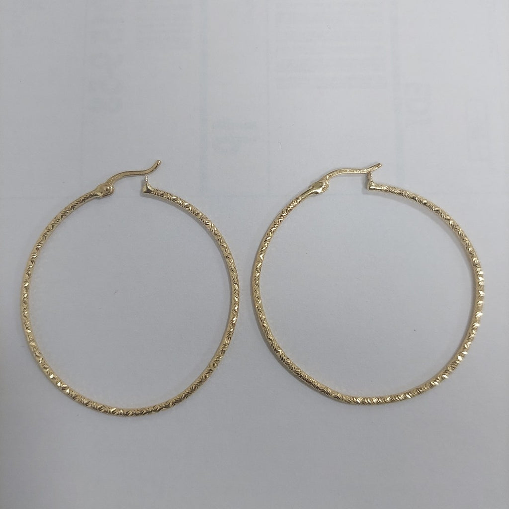 ARRACADAS PAR ORO 14 K 2.7 GRMS (SEMINUEVO)