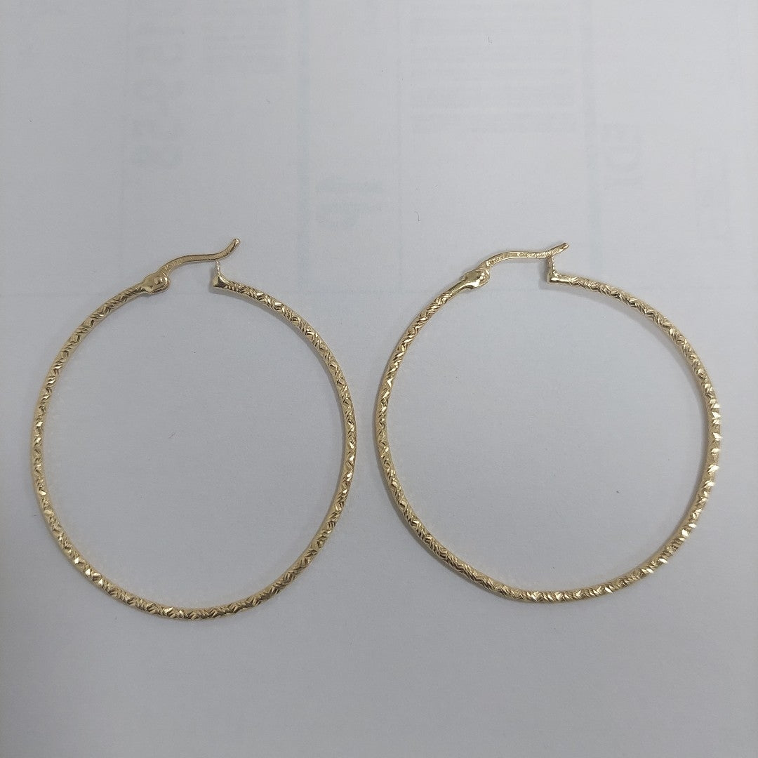 ARRACADAS PAR ORO 14 K 2.7 GRMS (SEMINUEVO)