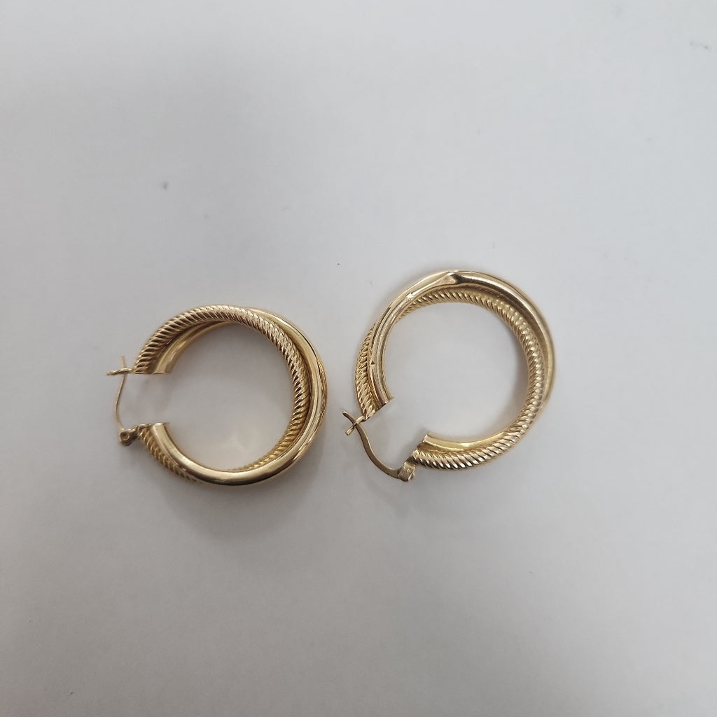ARRACADAS PAR ORO 14 K 5.6 GRMS (SEMINUEVO)