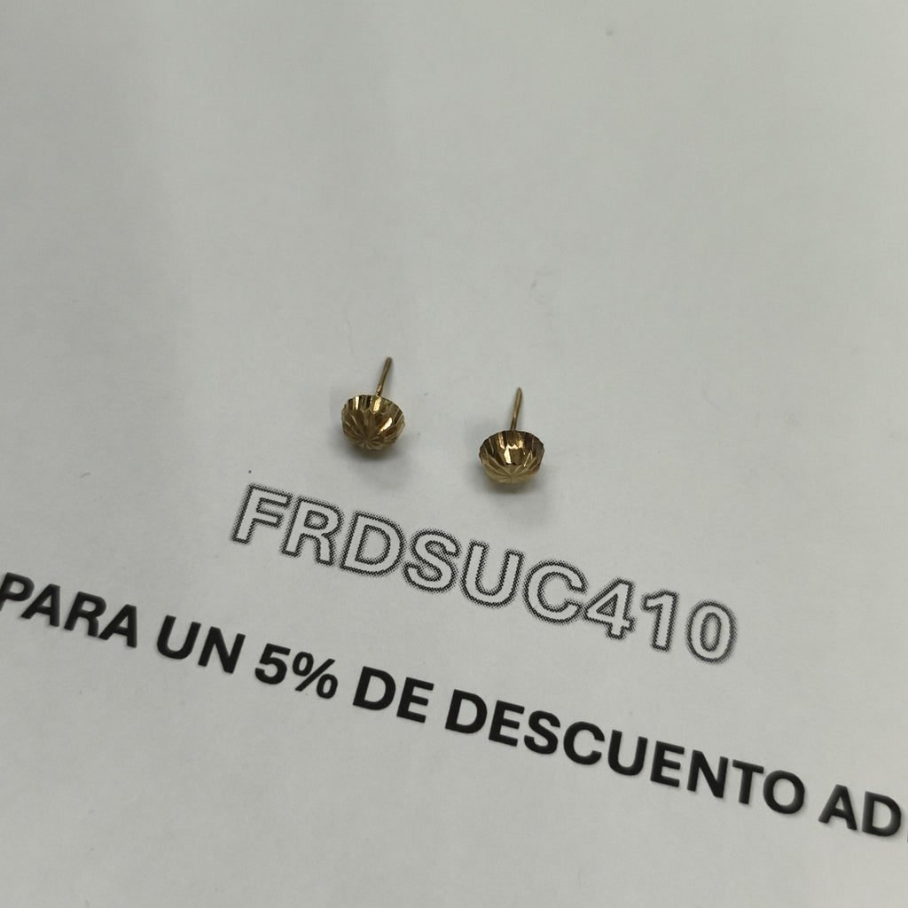 BROQUELES PAR ORO 10 K 0,30 GRMS (SEMINUEVO)