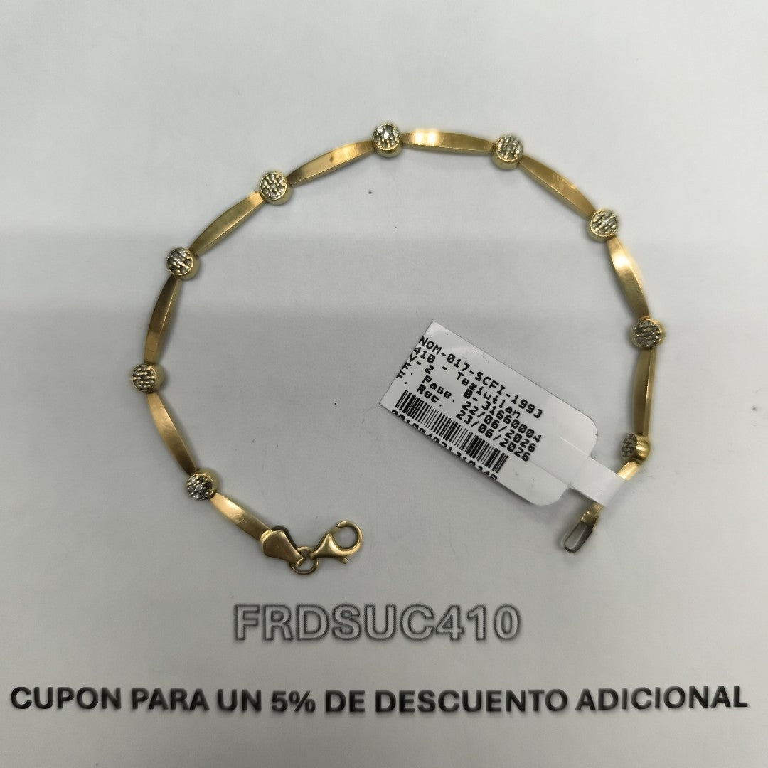 PULSERA ORO 10 K 5.5 GRMS (SEMINUEVO)