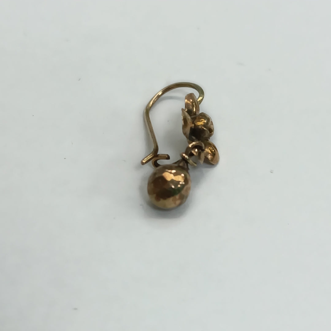 ARETES PAR ORO 8 K 1,10 GRMS (SEMINUEVO)