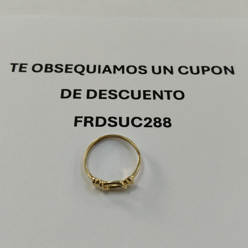 ANILLITO ORO 14 K 1.7 GRMS (SEMINUEVO)