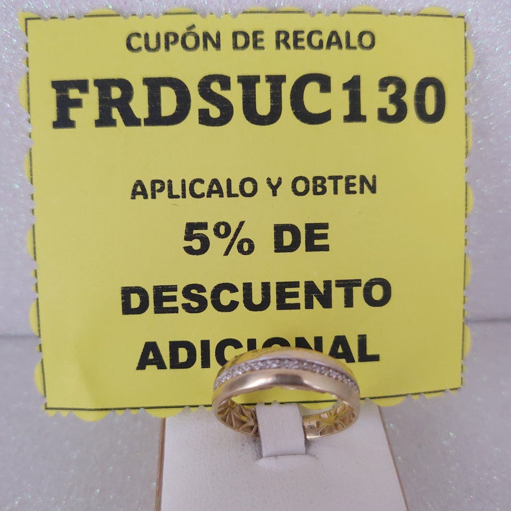 ANILLOS DAMA ORO 14K 2.8 (NUEVO)